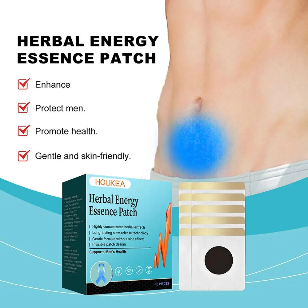 Male Enhancement Patches Natural Herbal Energy Supplement For Men 24h Lasting Care Nourishing Relieves Stress
