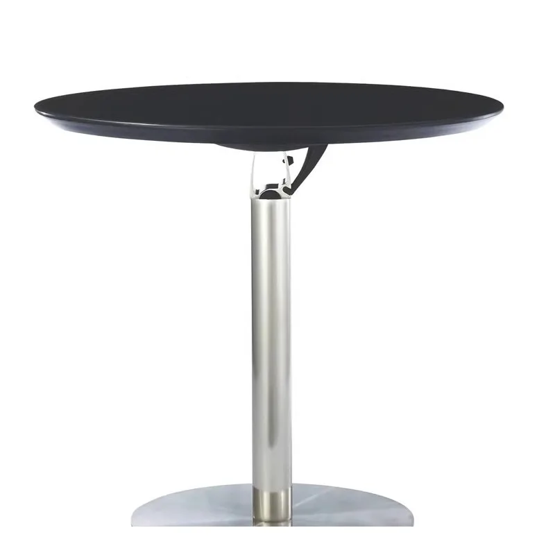 Casual business table Front desk ABS plastic folding round table Negotiation waiting table