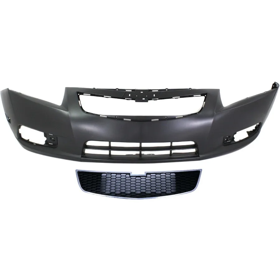 مجموعة غطاء المصد لسيارة شيفروليه كروز 20112014 مع شبكة المصد الأمامي تصميم هوائي محسن لتظهر المركبات المحسنة #1