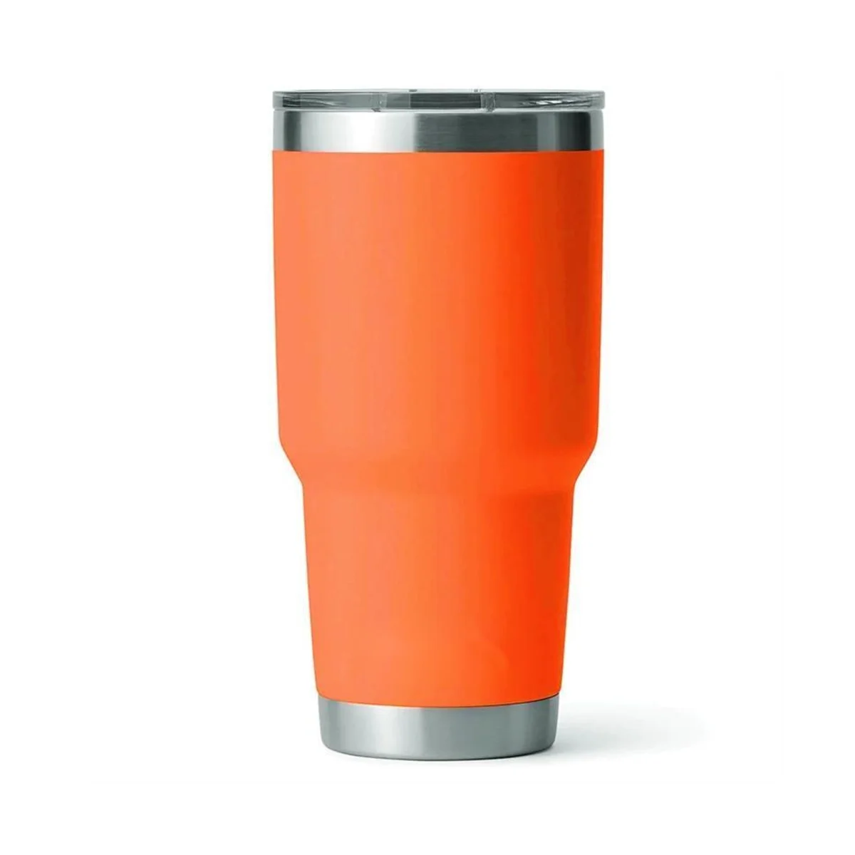 

30Oz Stainless Steel Tumbler Coffee Mug with Magnetic Lid Car for Bottle Water Cups Thermocup Termos, Orange