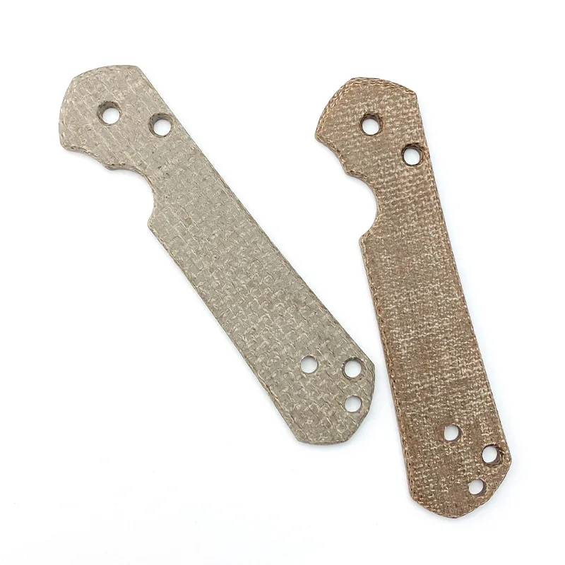 1 Piece CNC Machined Linen Micarta Composite Handle - Replacement for Suitable for Chris Reeve Large Sebenza 21 Knife