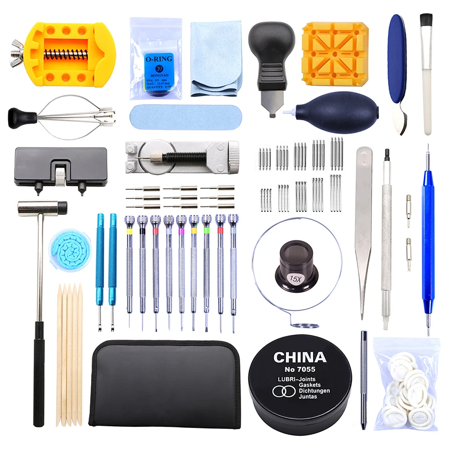 

Watch repair tool,opening watch covers, removing watch straps, punching holes on leather watch straps, cleaning and rust removal