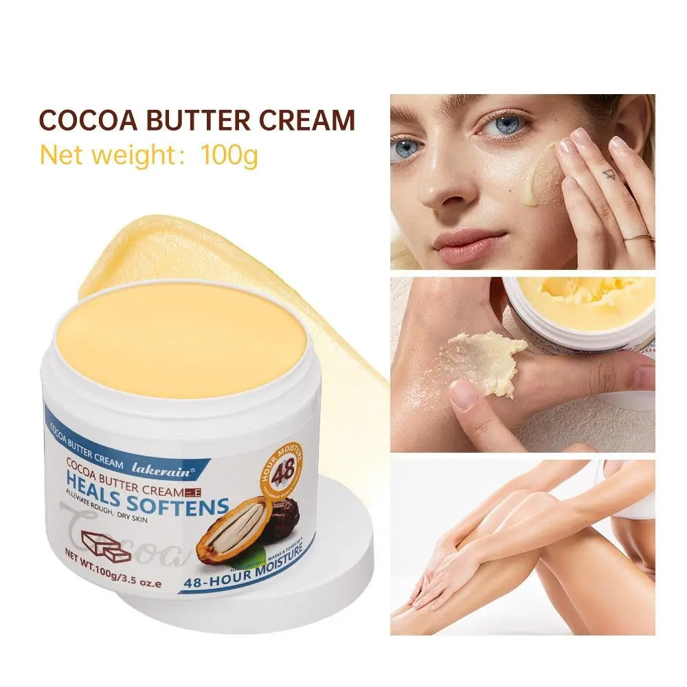 High Quality Nourishing Cocoa Butter Cream Shea Butter Oil Moisturising Face Cream Natural Repair Cracked Skin Body Creams Skin