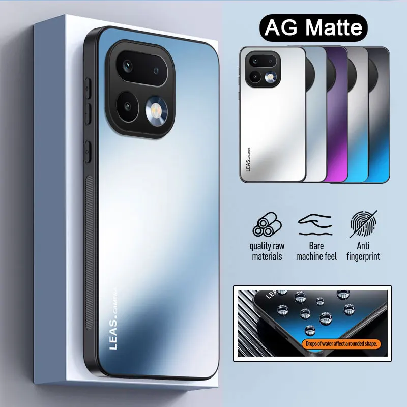 Stoßfeste, matte Hülle für Realme 16 Pro Plus, mattierte, harte Stoßfänger-Rückabdeckung für Realme 16Pro +, fingerabdruckresistent