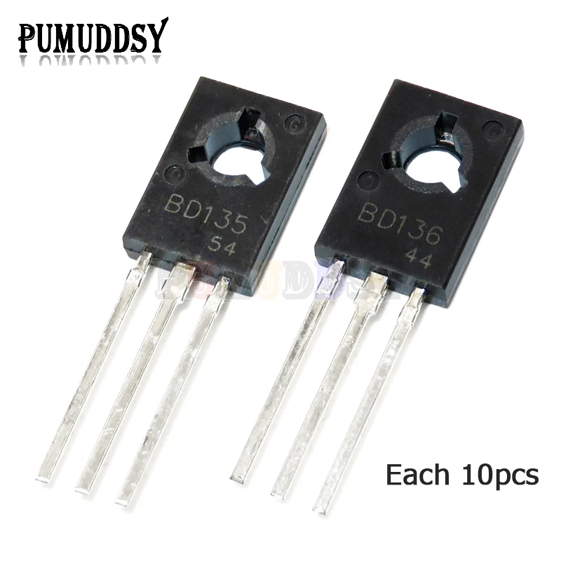 20PCS BD135 BD136 B…