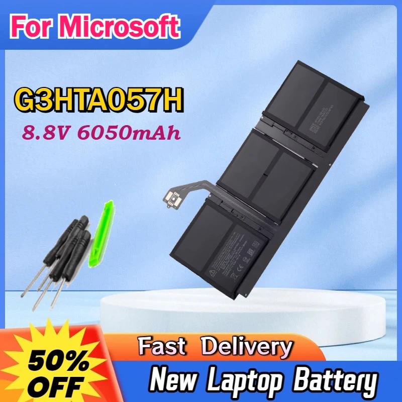 

Аккумулятор для ноутбука DYNT02 G3HTA052H G3HTA057H G3HTA058H для Microsoft Surface Laptop 3/4 13.5" 15 дюймов 1867 1868 1872 1873 1950 1951
