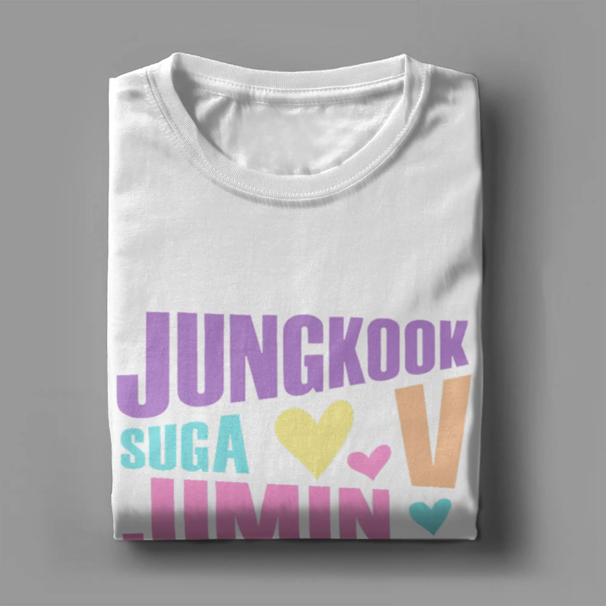 JIMIN JUNG KOOK J-HOPE JIN SUGA V RM الرجال التي شيرت خمر تي شيرت قصير الأكمام Crewneck تي شيرت 100% القطن هدية عيد ميلاد بلايز