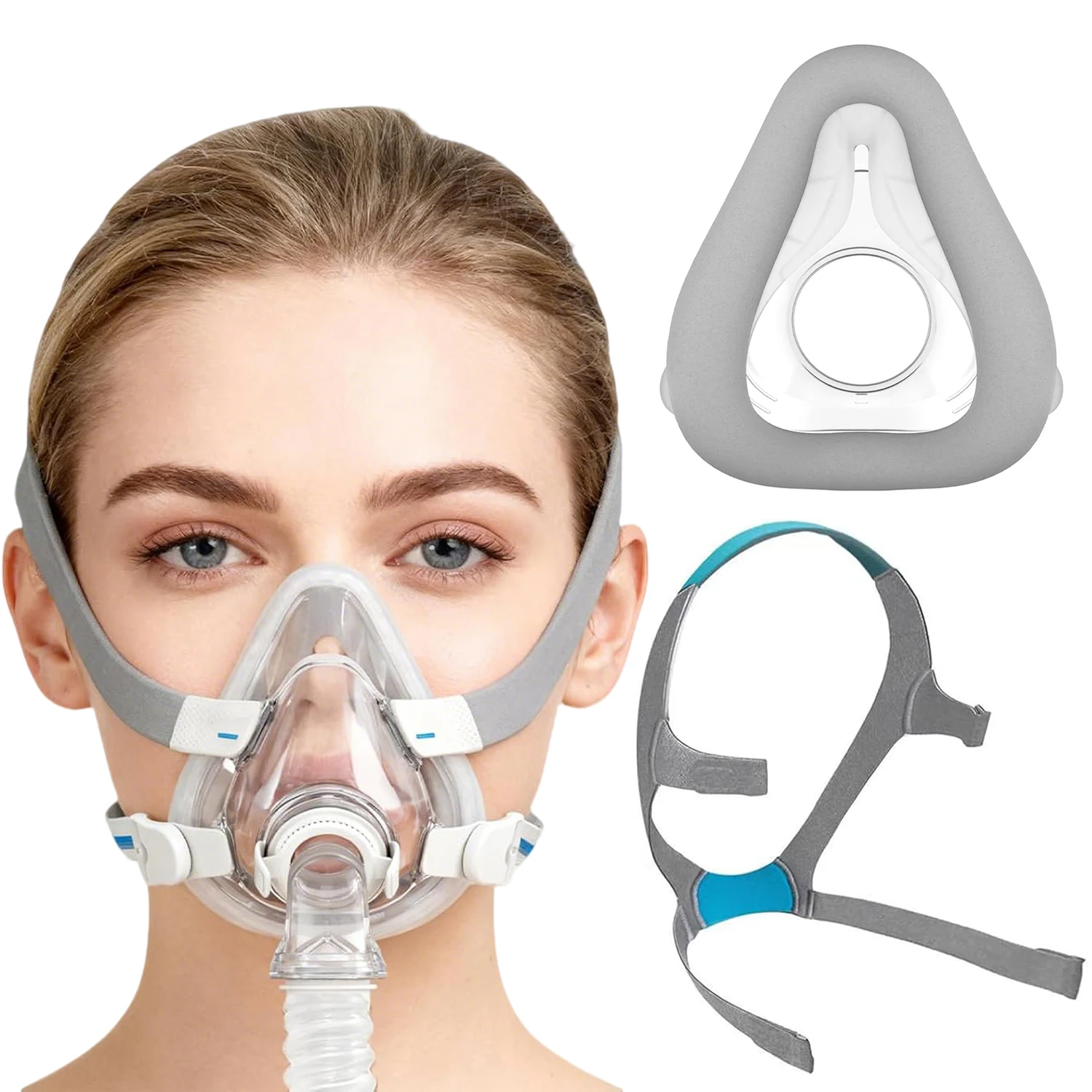

Replacement Memory Foam Cushion for AirFit F20 CPAP Mask Compatible with F20 Frame Soft Seal and Snug Fit for Full Face Masks