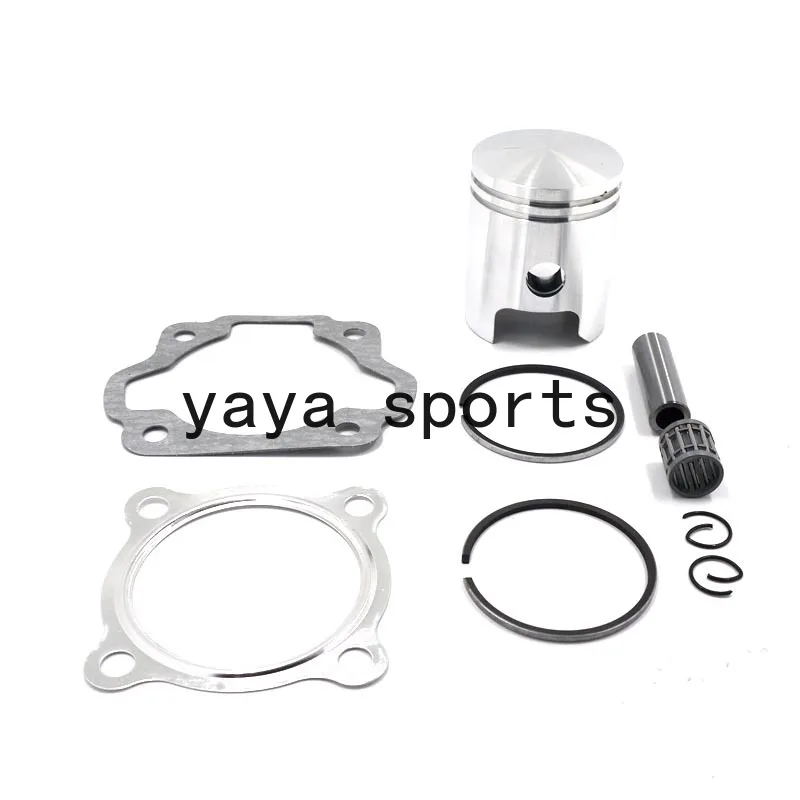 Professional 47MM Piston Rings Gasket 12MM Pin Top End Cylinder Head Gasket Repair Kits for Yamaha PW80 Dirt Bike 1983 - 2006