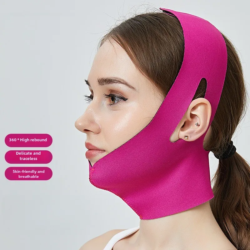 Elastic Face Slimming Bandage Women V Line Face Shaper Chin Cheek Lift Up Belt Facial Anti Wrinkle Strap Skin Care Beauty Tools