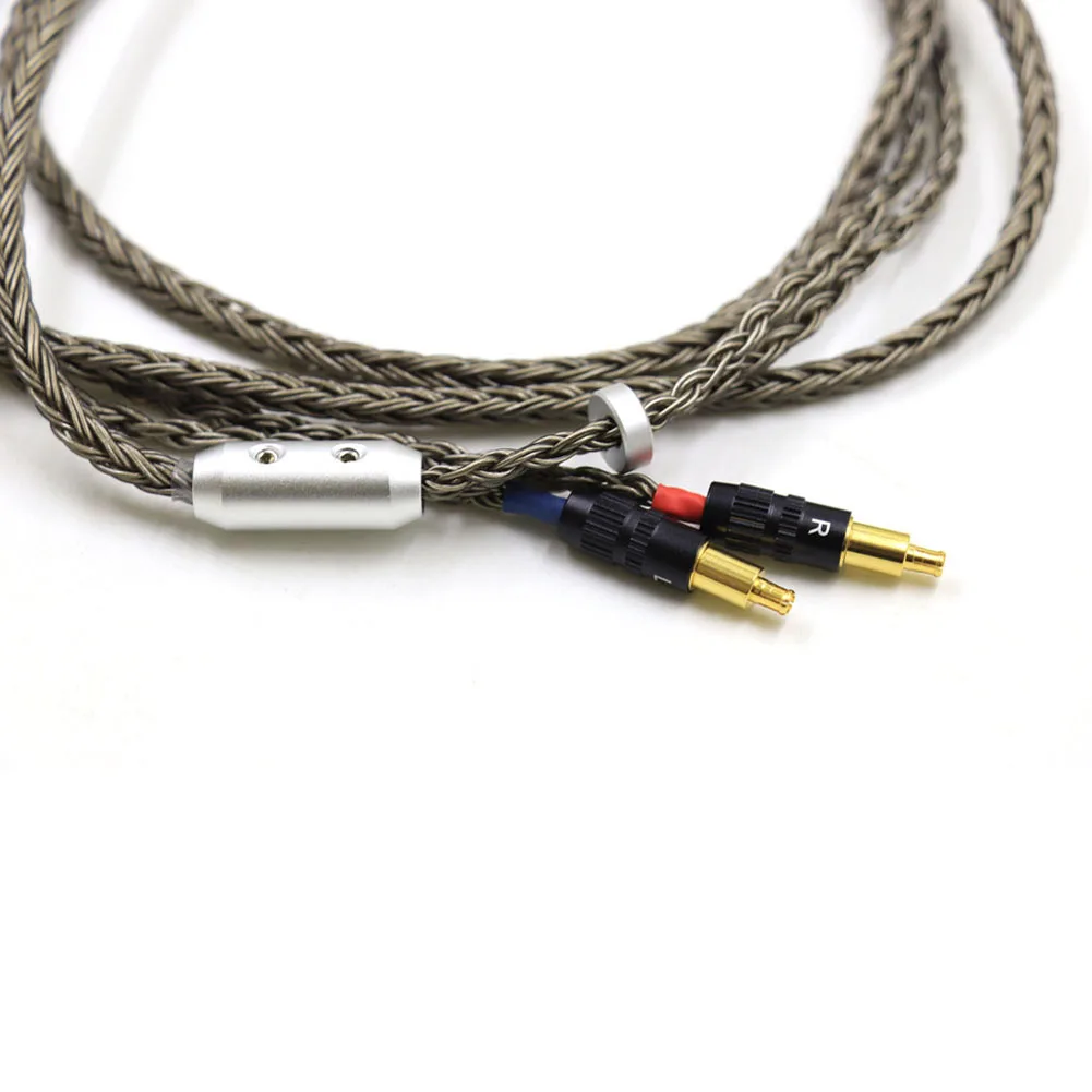 Haldane Gun-Color 16core for Technica ATH-WP900 MSR7B AP2000 ES770H SR9 ADX5000 XLR/2.5/4.4 مللي متر توازن سماعة ترقية كابل