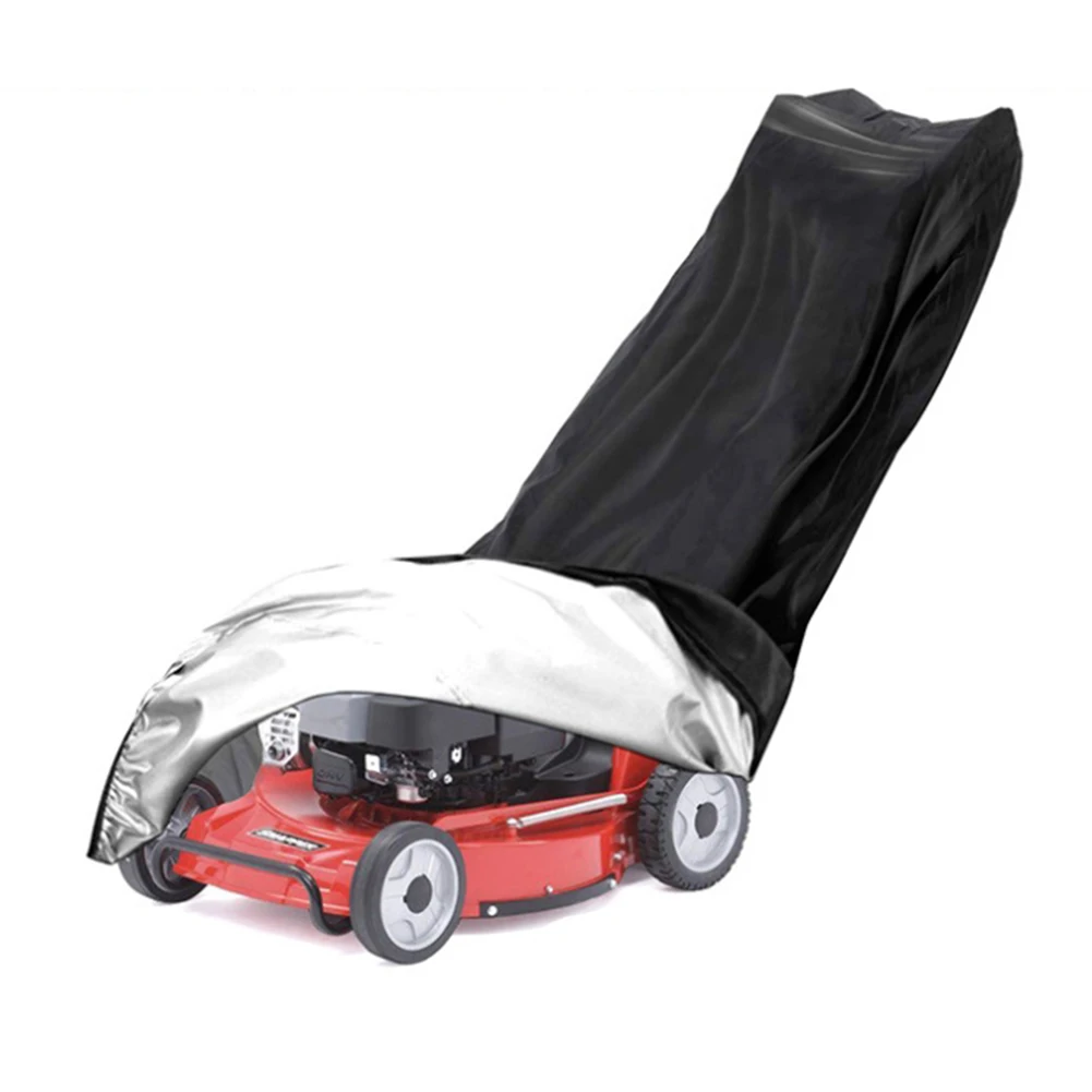 

420D ткань Оксфорд водонепроницаемый чехол для газонокосилки для ручных косилок защита от пыли и дождя легкий дизайн 195*66*112 см