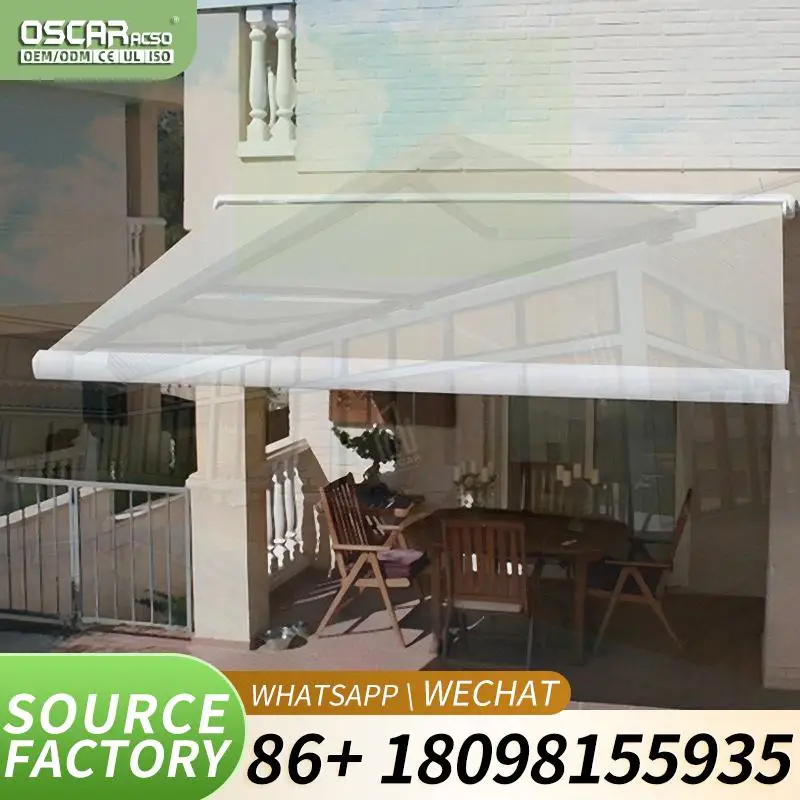 Electric Retractable PVC Roof for Padel Courts and Balconies Multipurpose Outdoor Use Foldable Sports Roof Retractable Awning