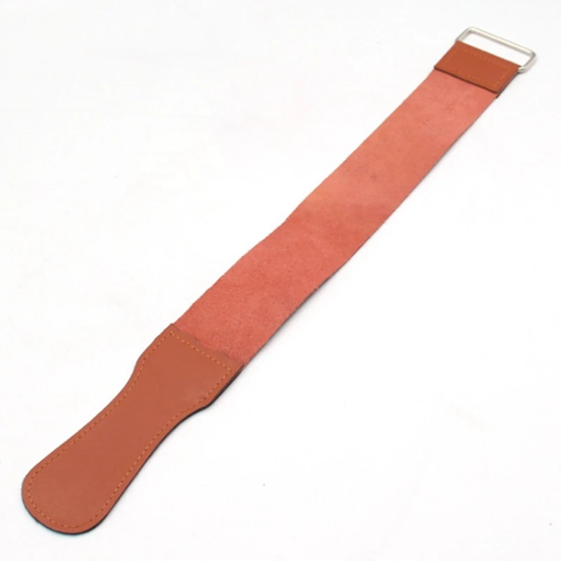 Razor Strop, Double Genuine Leather Straight Razor Strop, Folding Knife Shave Sharpener, Sharpening Belt