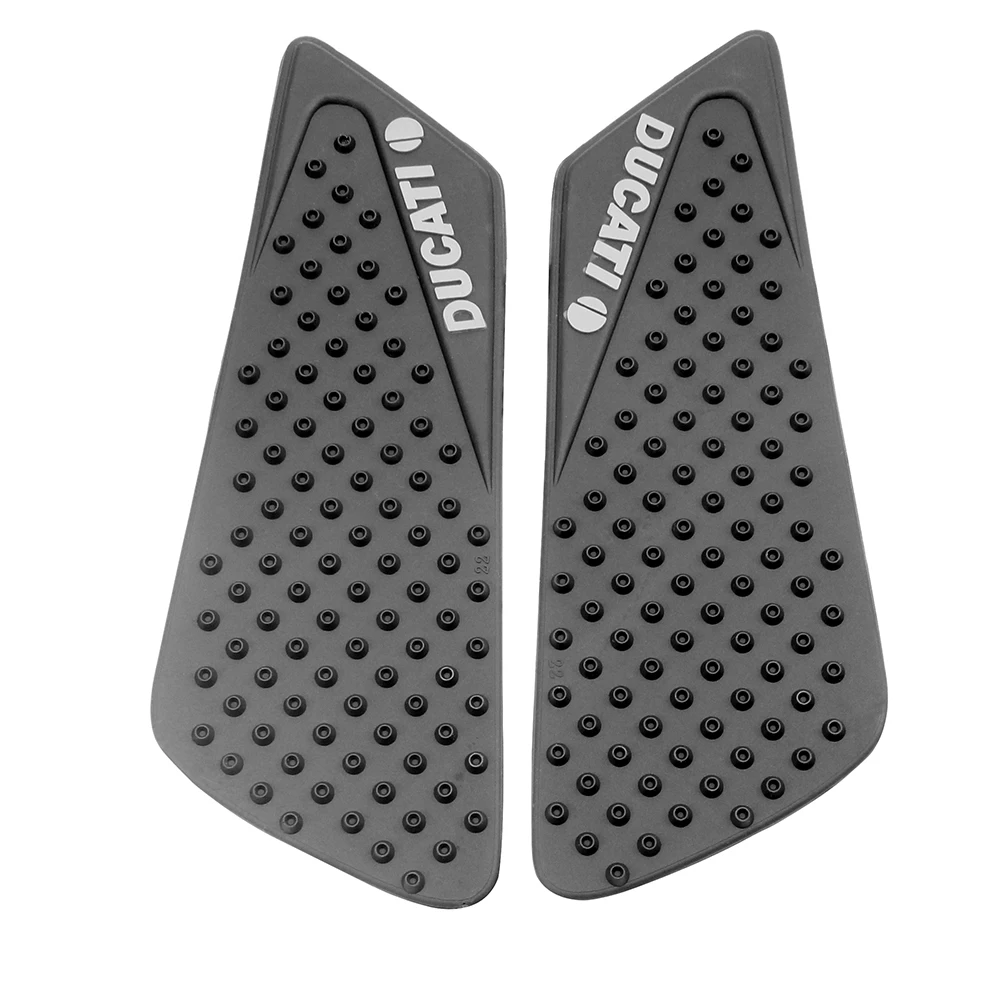 1 Paar Voor Ducati 848 1098 1198 Pegatinas Moto Motorfiets Brandstoftank Kant Anti Slip Bescherming Pad Knie Grip Stickers