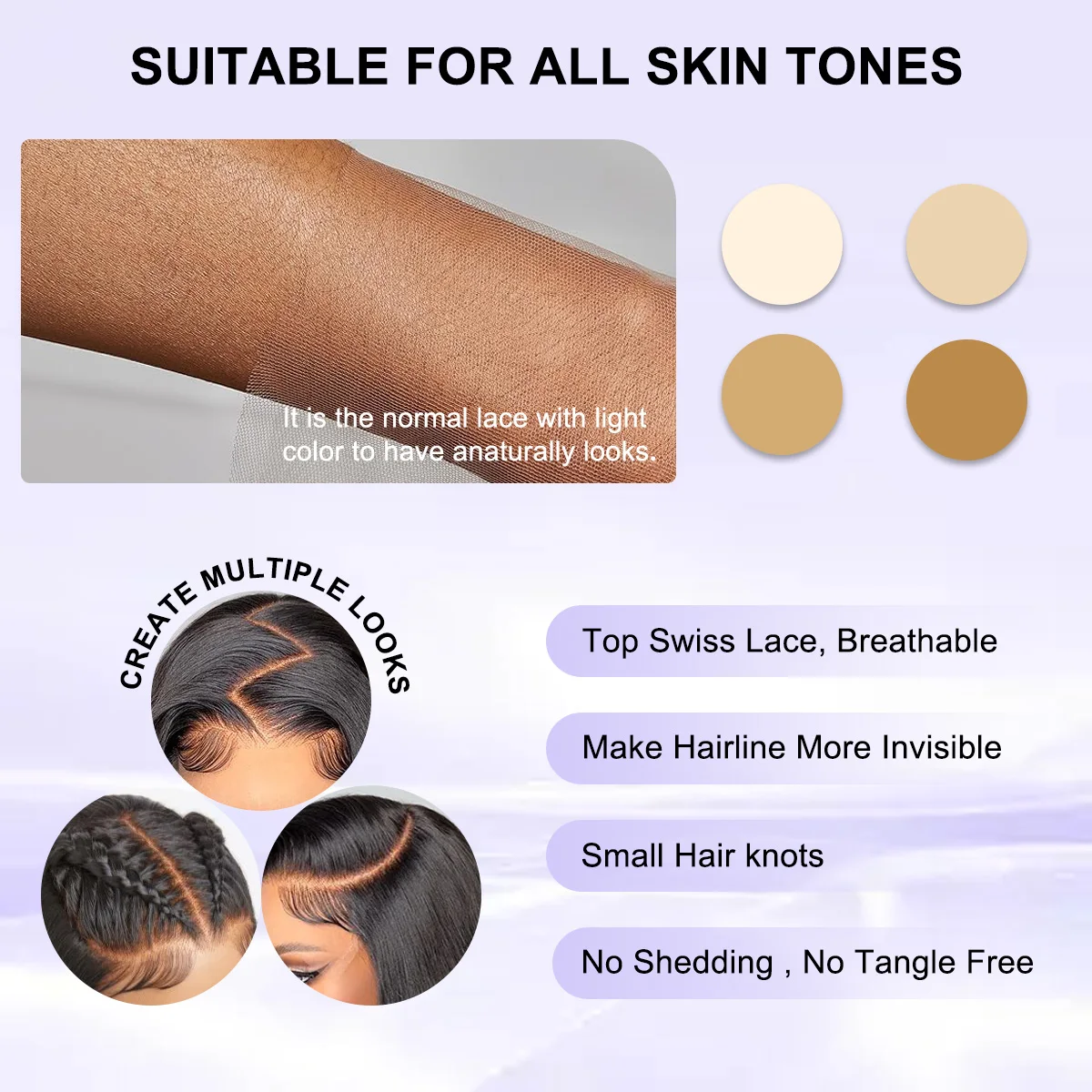 ISEE HAIR 13x6 바디 웨이브 HD 레이스 프론트 인모 가발 (여성용) 브라질리언 인모 바디 웨이브 HD 투명 레이스 프론탈 가발