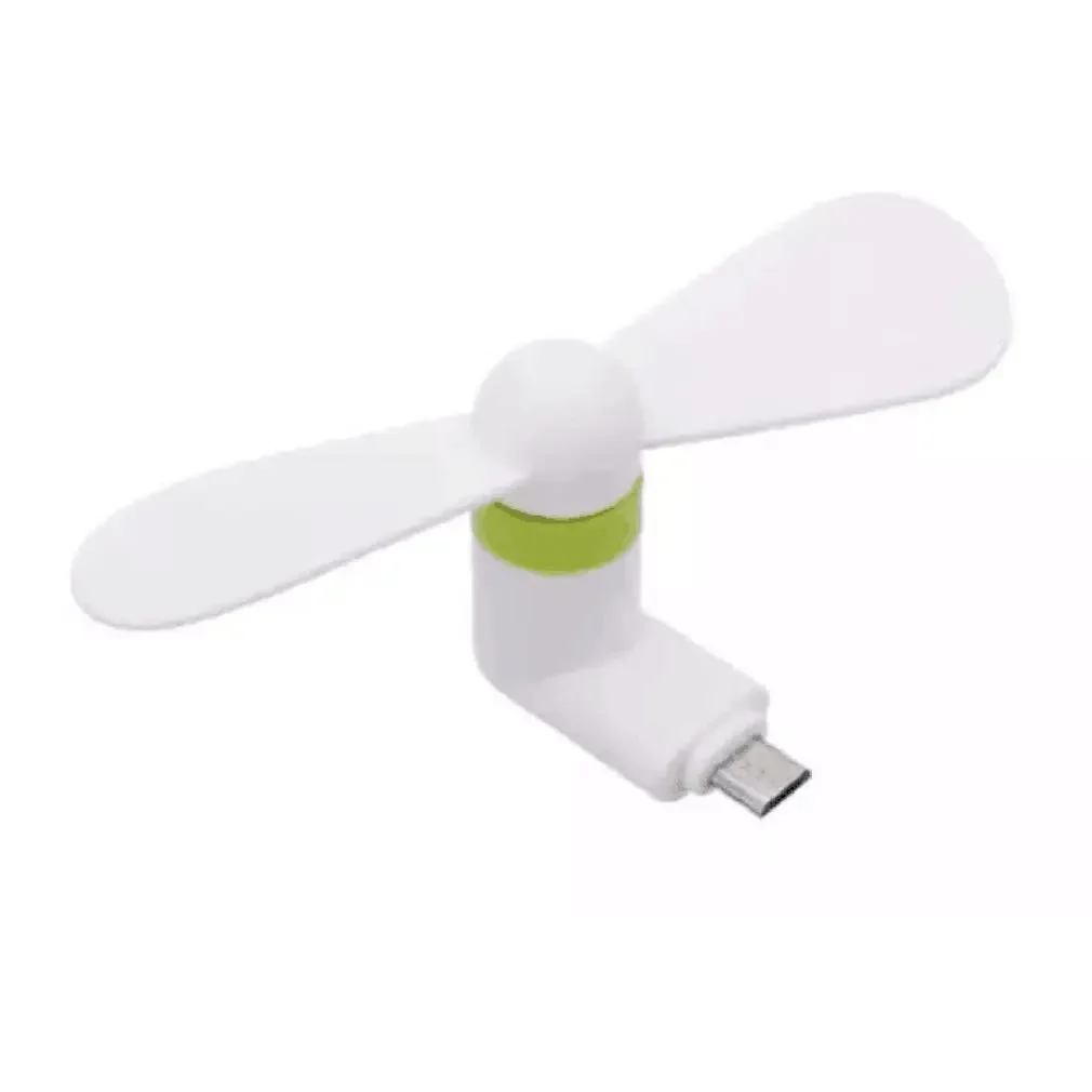 Travel Mini Fan USB CellPhone Portable Cooling Cooler Android Mobile Phone 5V 1W Low Noise Fans