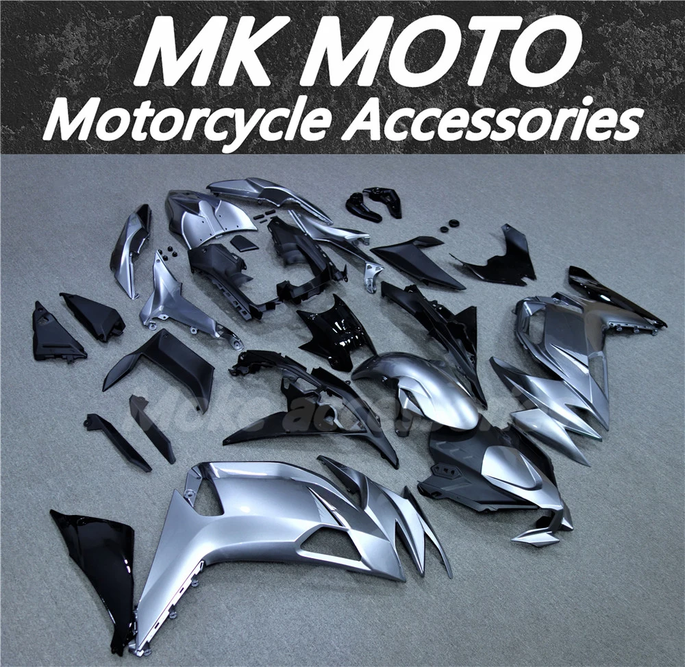 

Motorcycle Fairings Kit Fit For Ninja 650 2021 2022 Bodywork Set High Quality Abs Injection Gray Black New