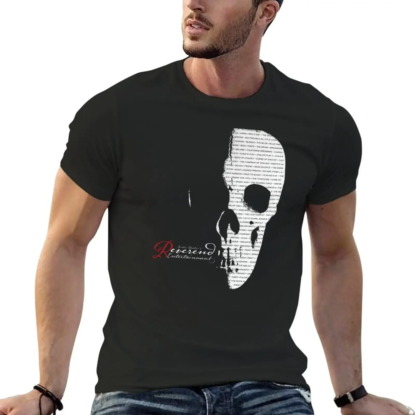 

Reverend Catalog Skull T-Shirt plain plus size clothes summer clothes t shirt for men