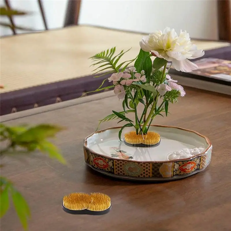 BHTS-Round Flower Arrangers Japanese Round Flower Arrangers Flower Fixed Tools (Sun And Moon)