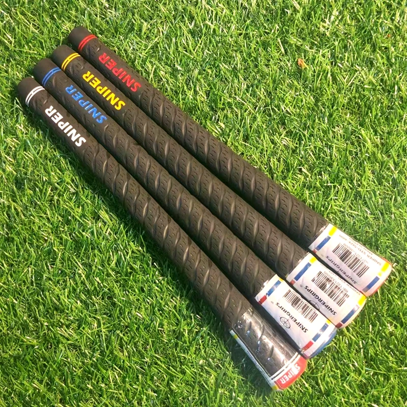 Sniper Golf Club Grips for Men, Standard Natural Rubber, Spiral Wrap, Golf Irons, Driver Grips