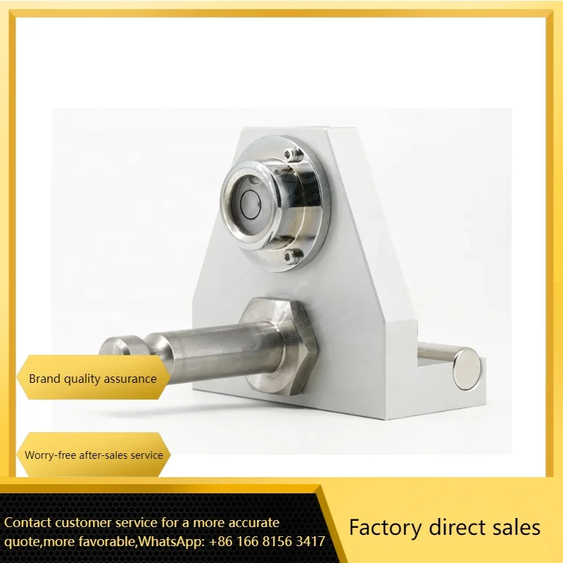 

Aluminium Magnetic Railshoe With Spigot Mount Strong Magnet Monitoring Prism Base For Railway Surveying Topography