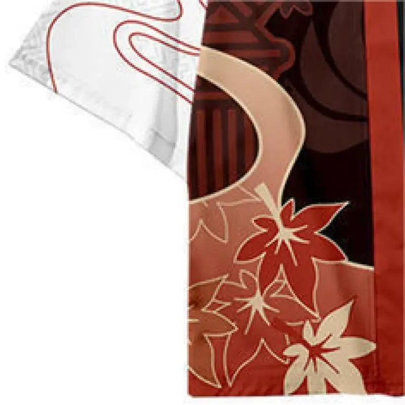 Kimono Japonais à Motif de Cuir oral elu Érable pour Homme et Femme, Cardigan Everak, Costume de Cosplay Rick, Chemises Haori Décontractées d'Été