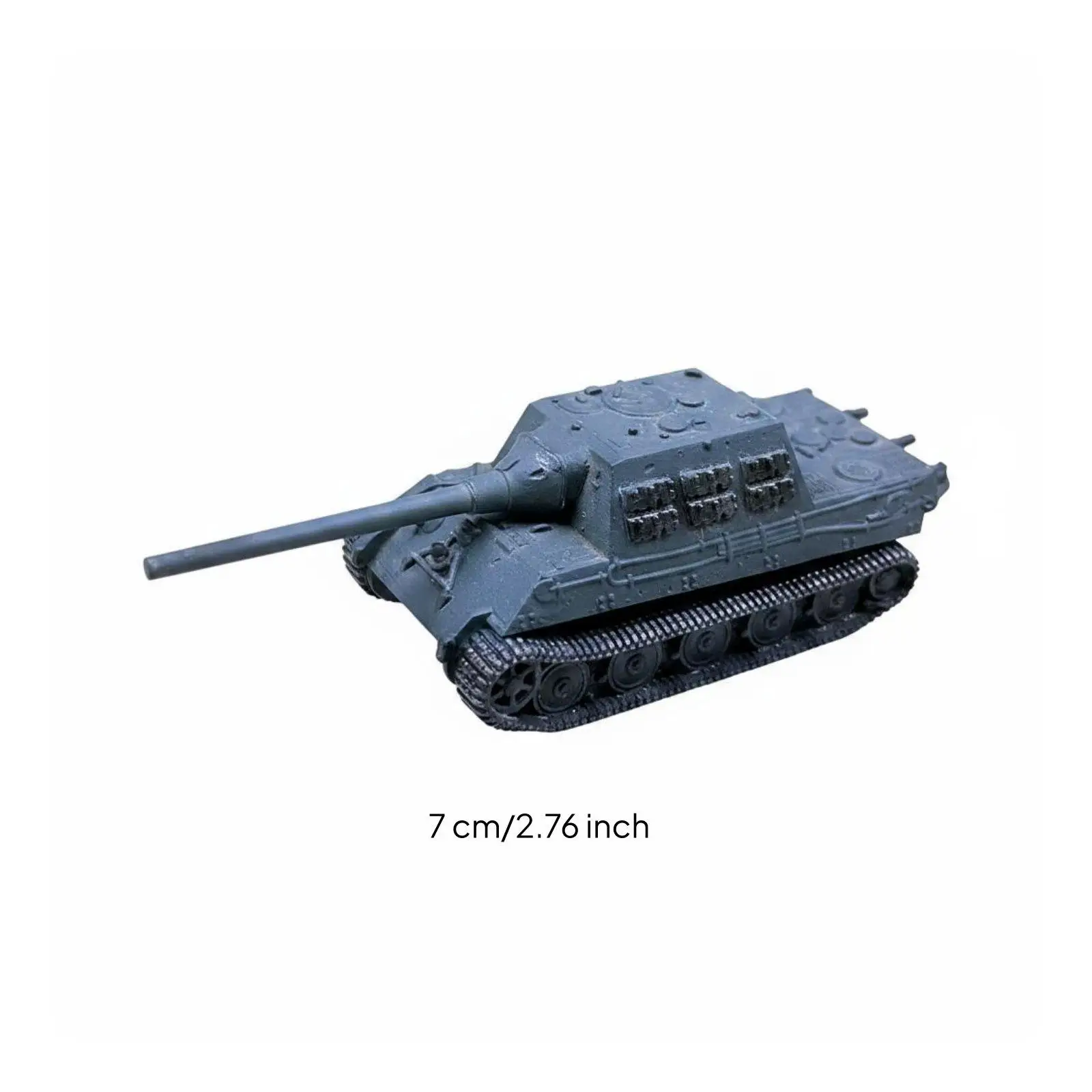 Vehicle Replica Compact Jagdtiger Tank Model 1 144 Scale War Tank Miniature Figure for Collection