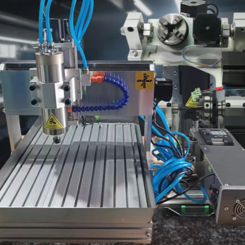 Máquina de grabado CNC de aluminio de 1.5KW 2.2KW 3/4/5 ejes 2030 3040 3060 4060 5080, router CNC para madera, grabador de metal, taladro, fresadora, torno
