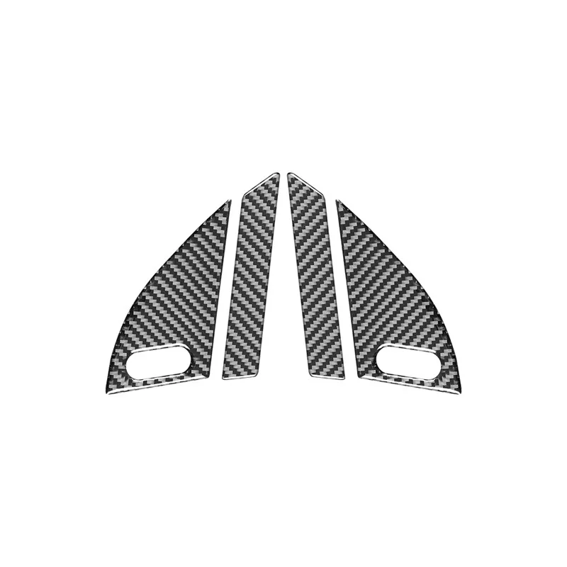 

Decorative Carbon Fiber A-pillar Triangle Sticker, Interior Modification, MODEl for Chrysler 11-21 300C