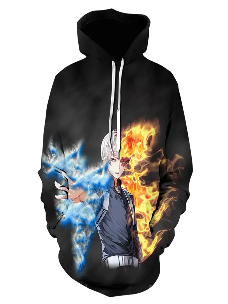 New My Hero Academia 3D Print Hoodie Sweatshirts Men Women Fashion Casual Cool Pullover Harajuku Streetwear Anime Hoodies