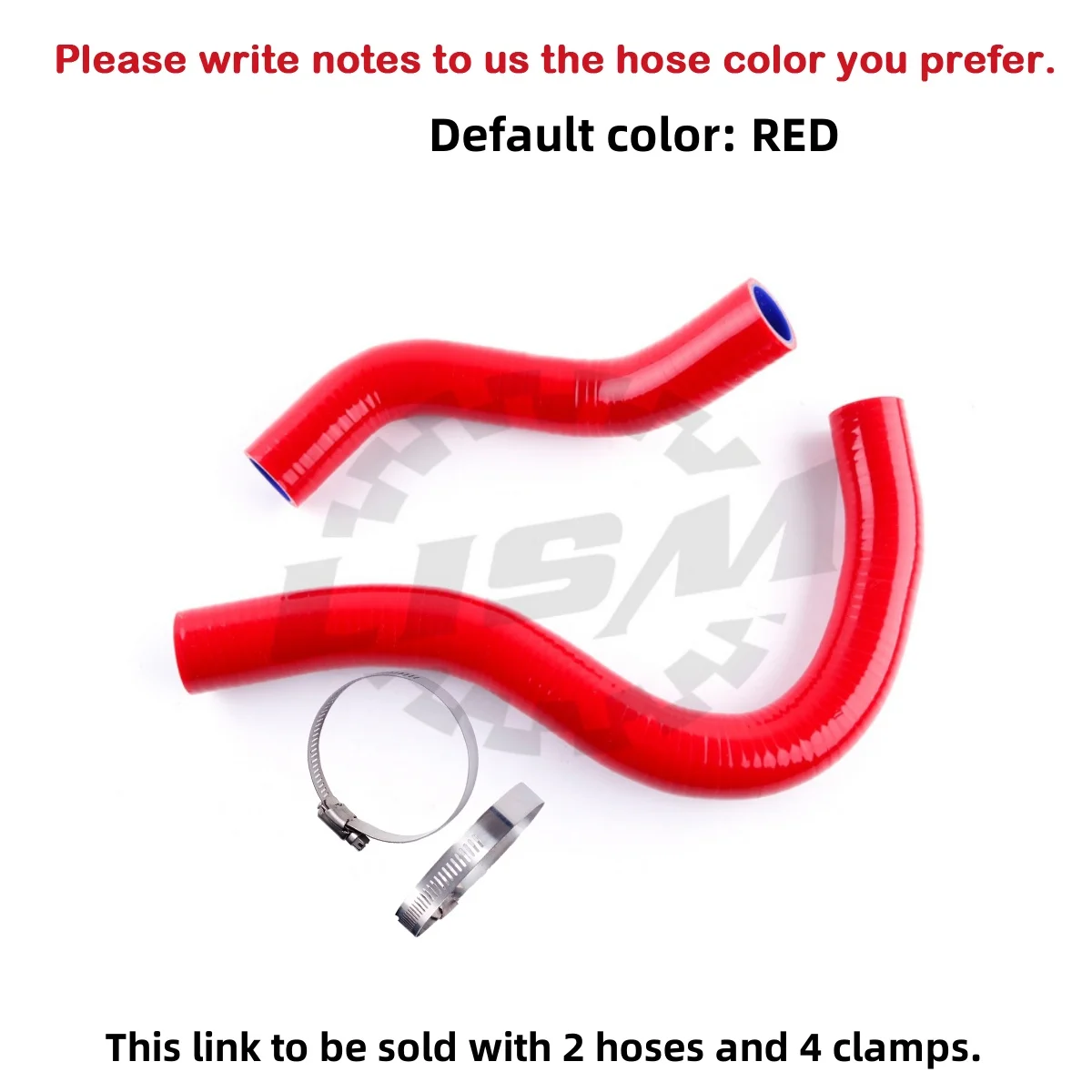 

2PCS 3PLY For 2002-2005 Honda Civic Si SiR TYPE-R EP3 2003 2004 2.0L K20A3 Silicone Radiator Hoses Kit Pipe Tube