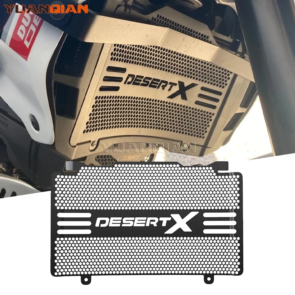 

For Ducati DesertX Desert X Rally 2022 2023 2024 2025 Motorcycle Aluminum Radiator Guard Grille Cover Protector Protective Grill