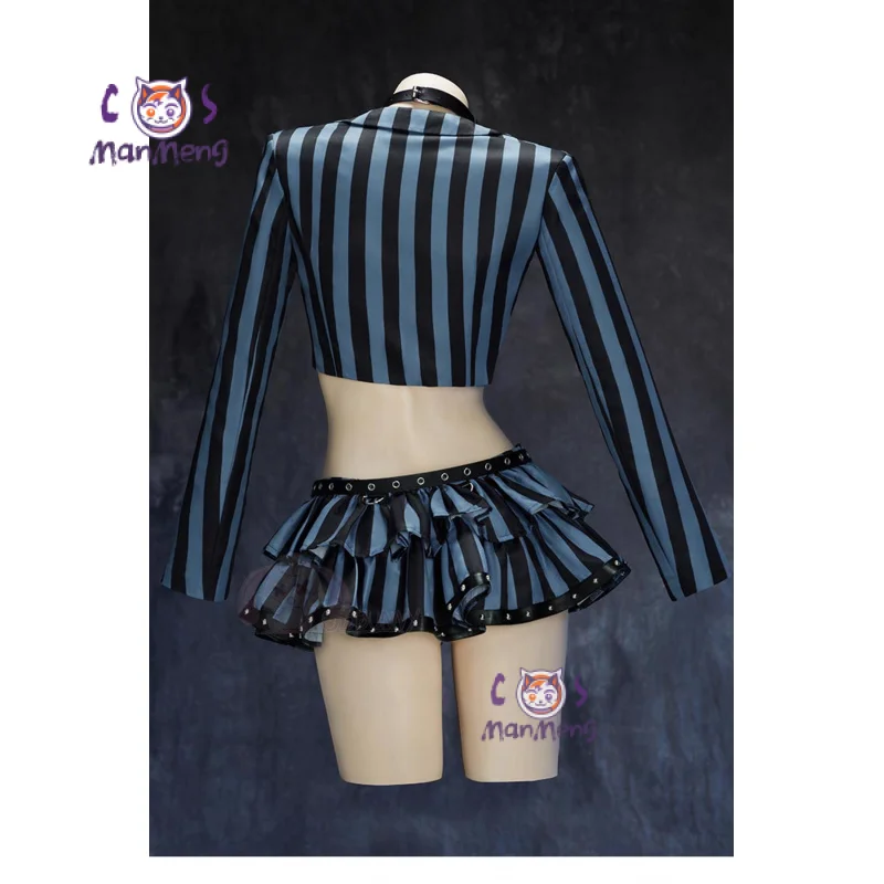 

Среда Аддамс Косплей Костюм Среда Сезон мужчины женщины фэнтези Хэллоуин JK костюм униформа платье рубашка носки пальто новый комплект