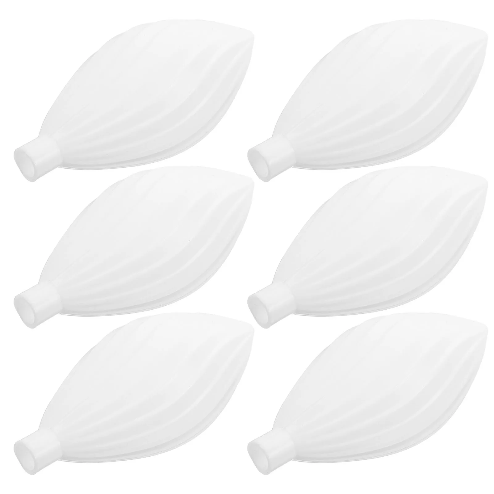 

6 Pcs Wedding Road Lantern Floor Lamp Decorative Plastic Cover Shade Street Lights