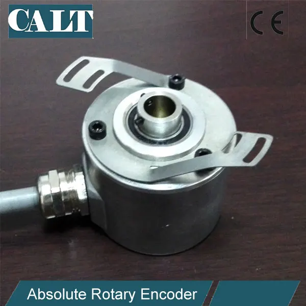 CALT Hollow Shaft Absolute Encoder 12bit SSI Output Single Turn Absulot Hallo Shaft Encoder