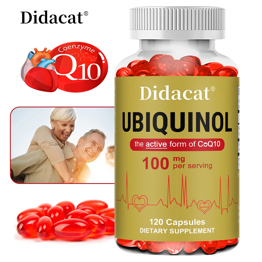 

Пантенол и коэнзим Q10 100 мг капсулы, антиоксиданты, полевые для здоровья сердца, поддерживают здоровые уровни артериального давления