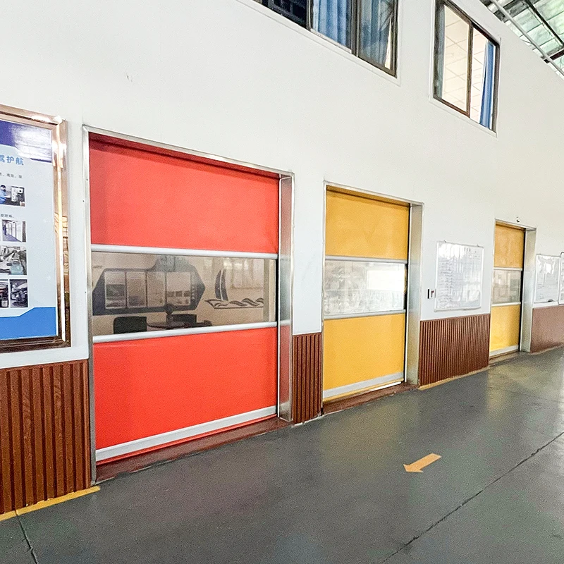 PVC high-speed garage door rolling shutter door