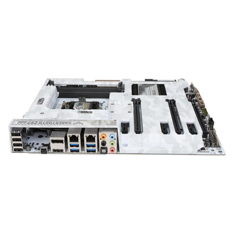 Imagem -06 - Asus-placa Mãe com Soquete Lga 1150 Processadores Branco Chipconjunto Intel Z97 Sabertoth Z97 Mark s 4ª Geração Core i3 i5 i7 Ddr 3