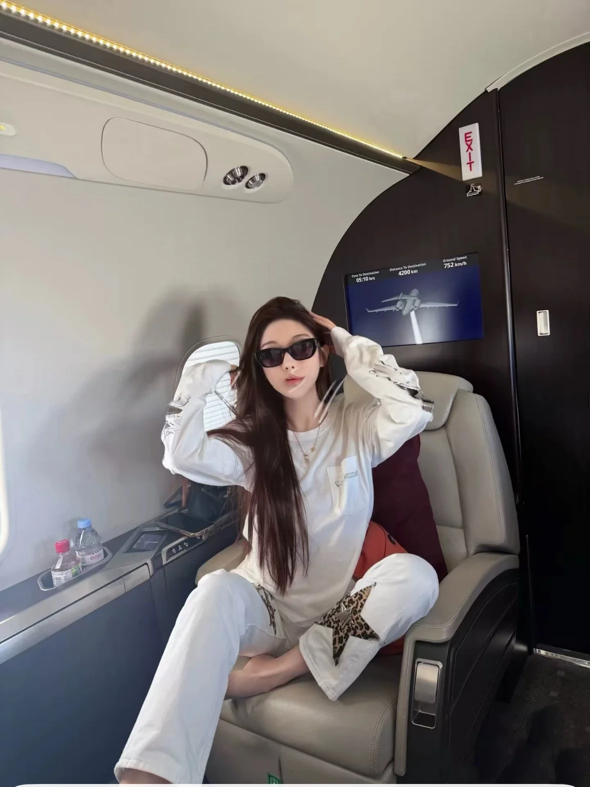 

Футболка Loro Ciuffenna American Design с длинным рукавом и принтом, женская модная хлопковая футболка, впитывающая пот