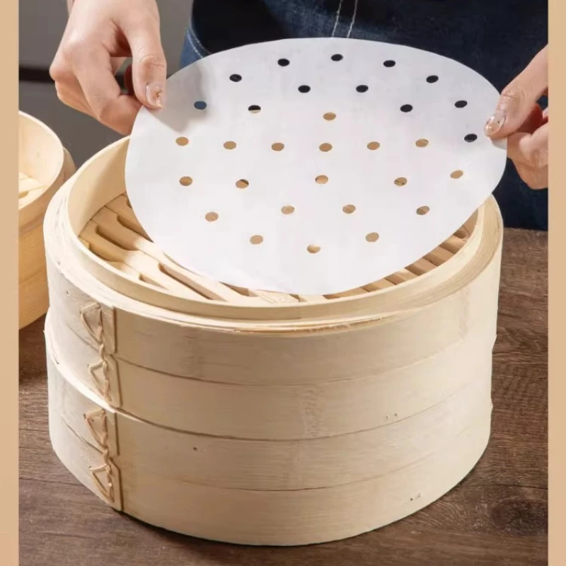 

LMM steamed bread paper non-stick household steamer disposable steamer cloth paper pad