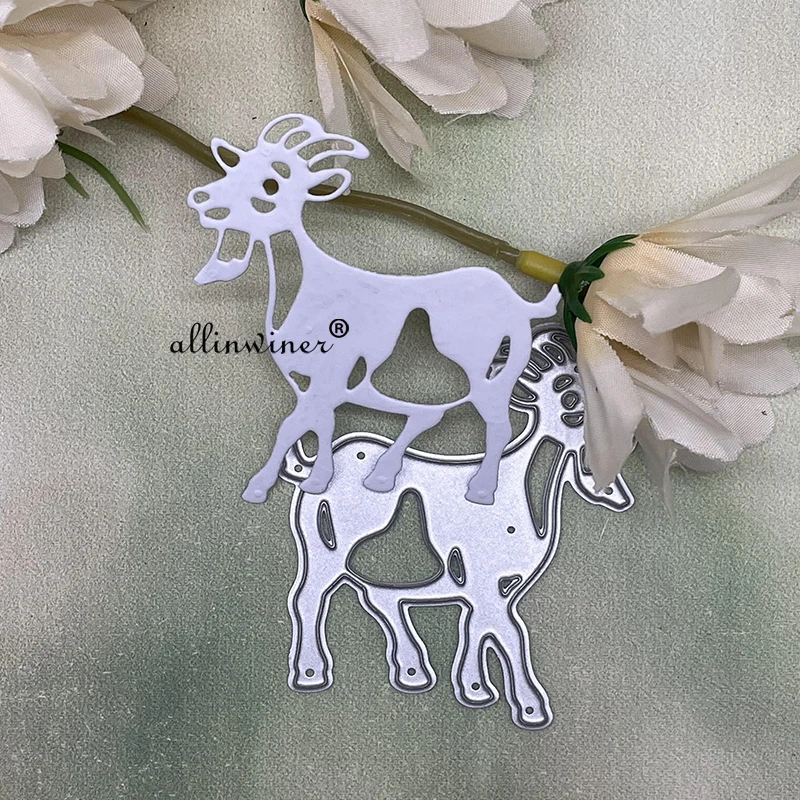 Old goat Metal Cutting Dies Stencils For DIY Scrapbooking Decorative Embossing Handcraft Die Cutting Template