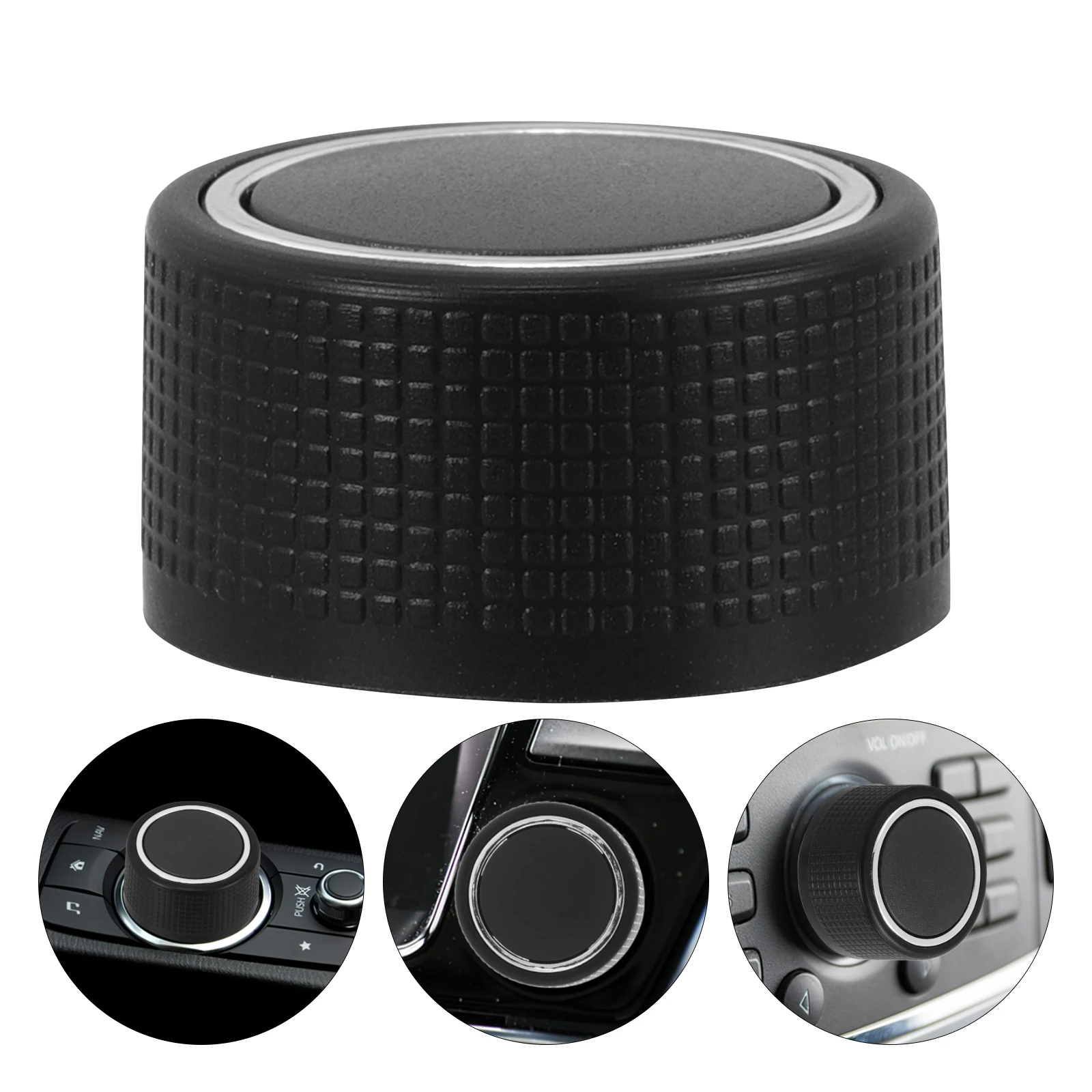 

1pcs Car Audio Volume Control Knob Replacement Radio Adjust Button Universal Knob For Easy Installation