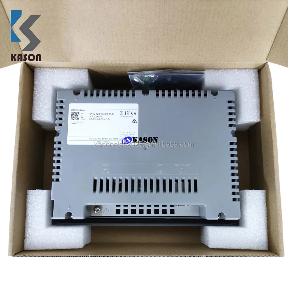 

NEW in Stock Seimens 6AV2123-2GB03-0AX0 7" HMI KTP700 Basic Key/touch Panel