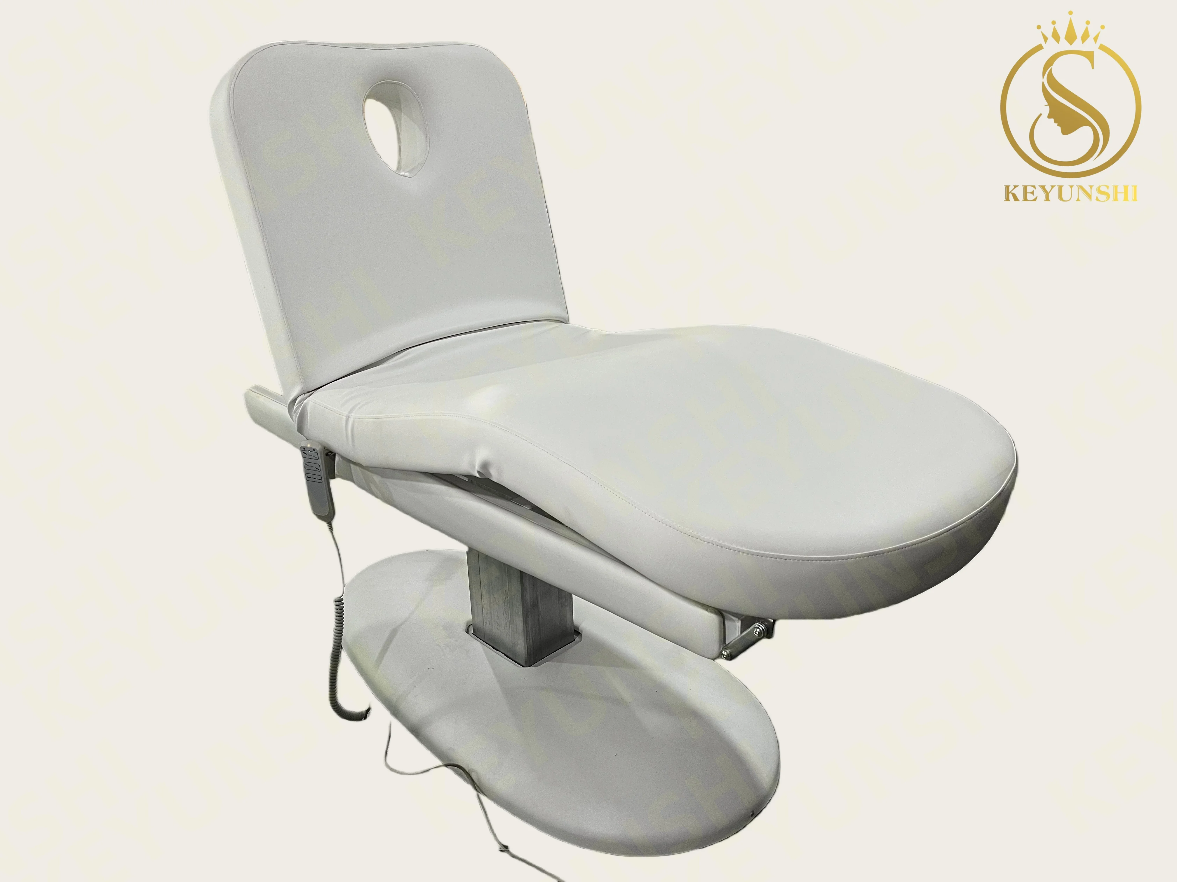 سرير Keyunshi للعناية بالجمال والعناية بالوجه، أثاث تجاري كهربائي متعدد الوظائف لصالون التجميل #4