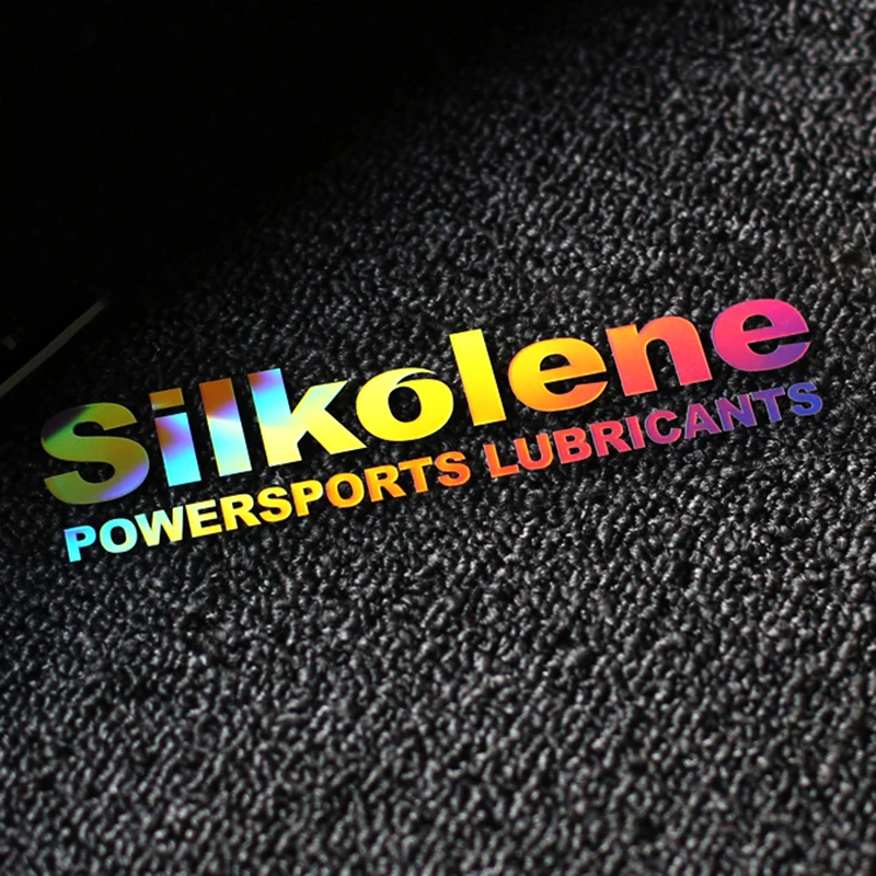 Laser Fashion JDM stiker gaya balap stiker reflektif Powersports suspensi mobil Drift Aksesori Mobil