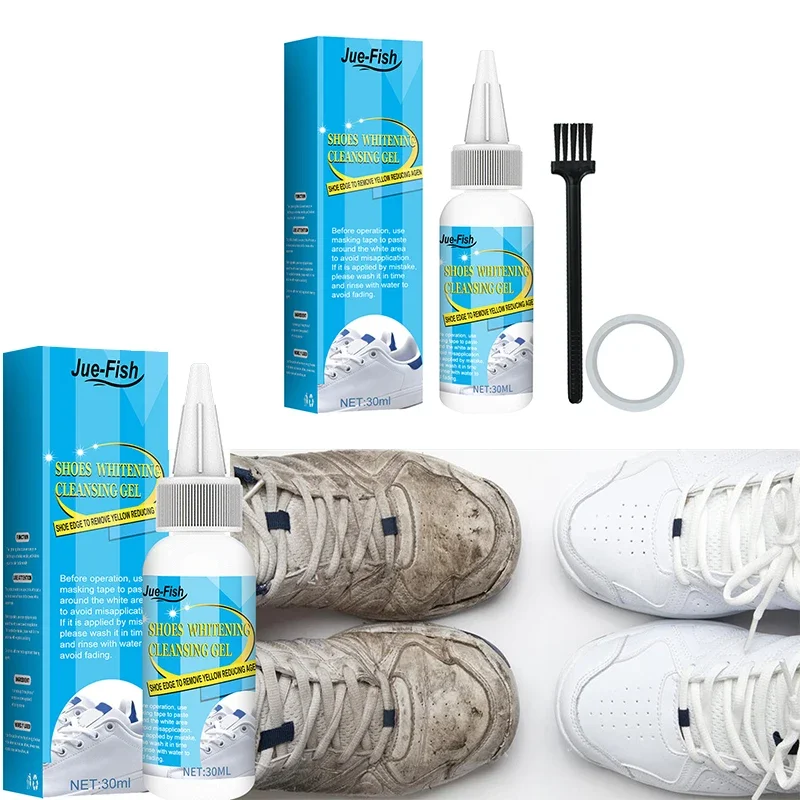 White Shoe Cleaner Shoes Whitening Gel Shoe Washing Machine Dirt and Yellow From Shoes Cleaning Foam Cleaner Decontamination