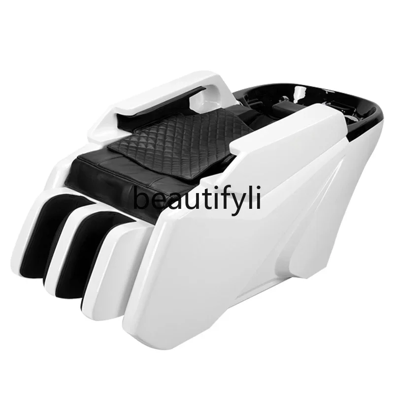 

High-end automatic intelligent electric massage shampoo bed water circulation LED light with fumigation