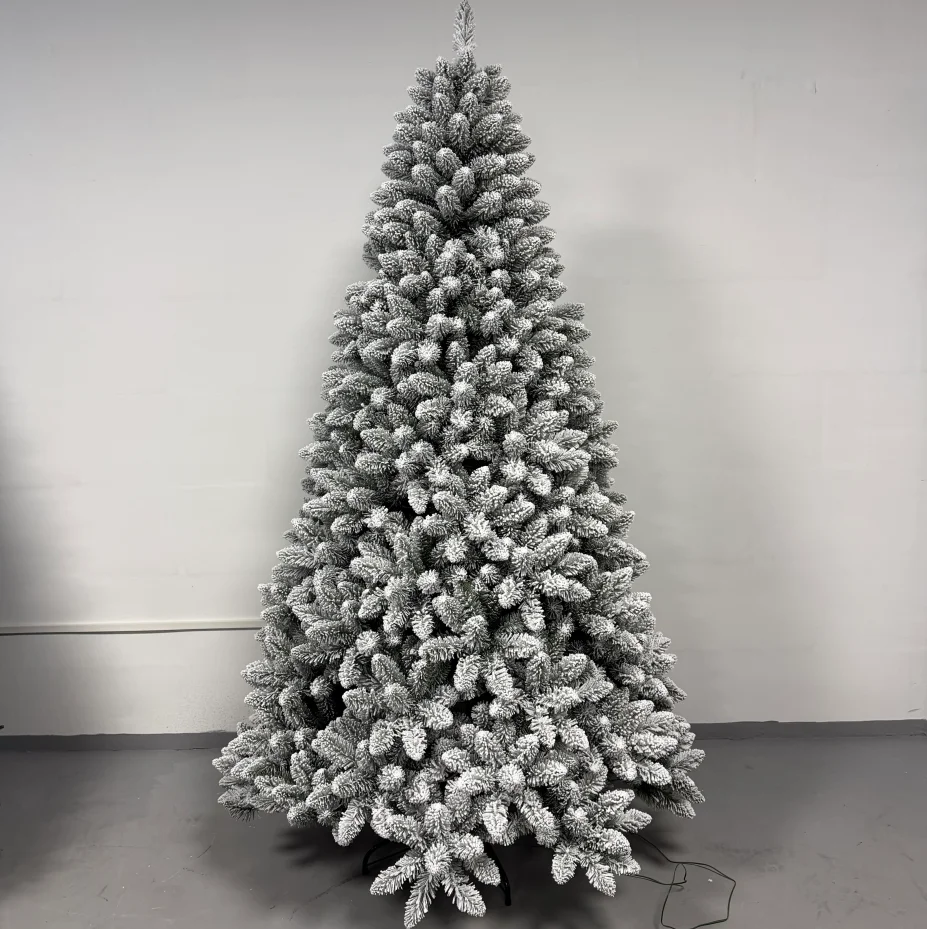 9FT high-end quality fire retardant factory direct sales high quality realistic PE PVC artificial Christmas tree