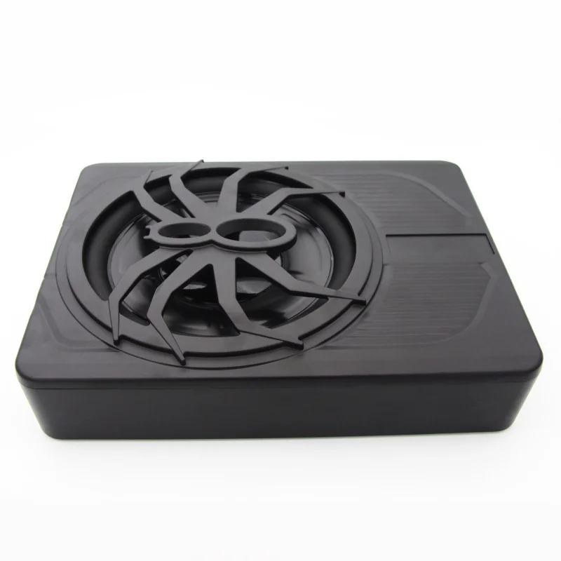 

10 Inch 12V Ultra-thin Car Subwoofer Active Under Seat Speaker Aluminum Heavy Bass Audio System for All Models